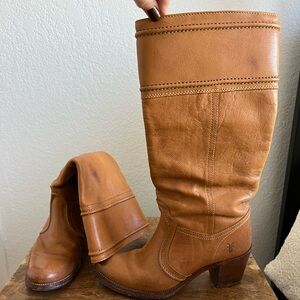 Frye Camel Boots 9.5
